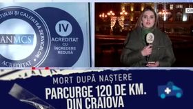 VIDEO Un bebeluș din Mehedinți s-a stins din viață în prima lui zi. Din păcate, mama lui nu a putut naște natural